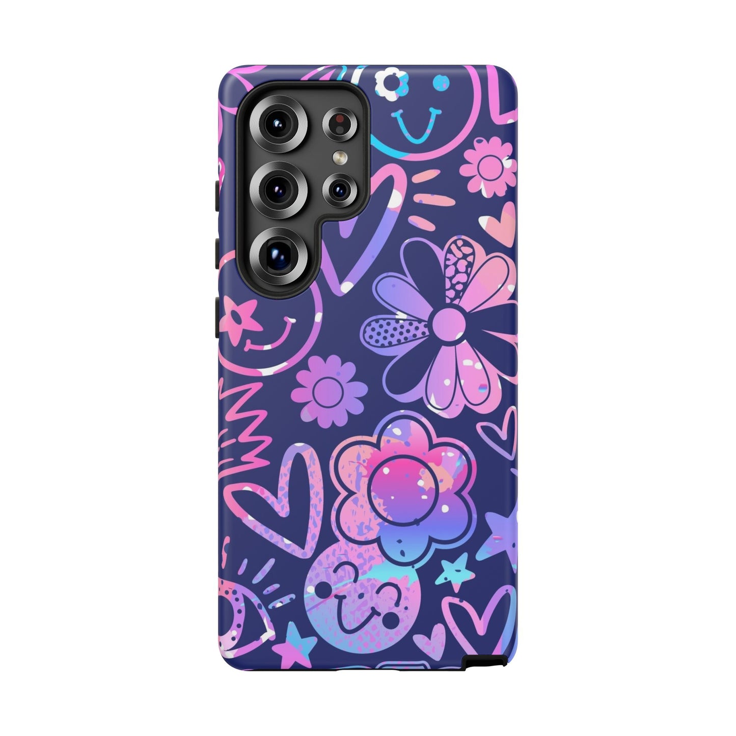 Live Inspired: Purple Tough Case for iPhone, Samsung Galaxy and Google Pixel devices