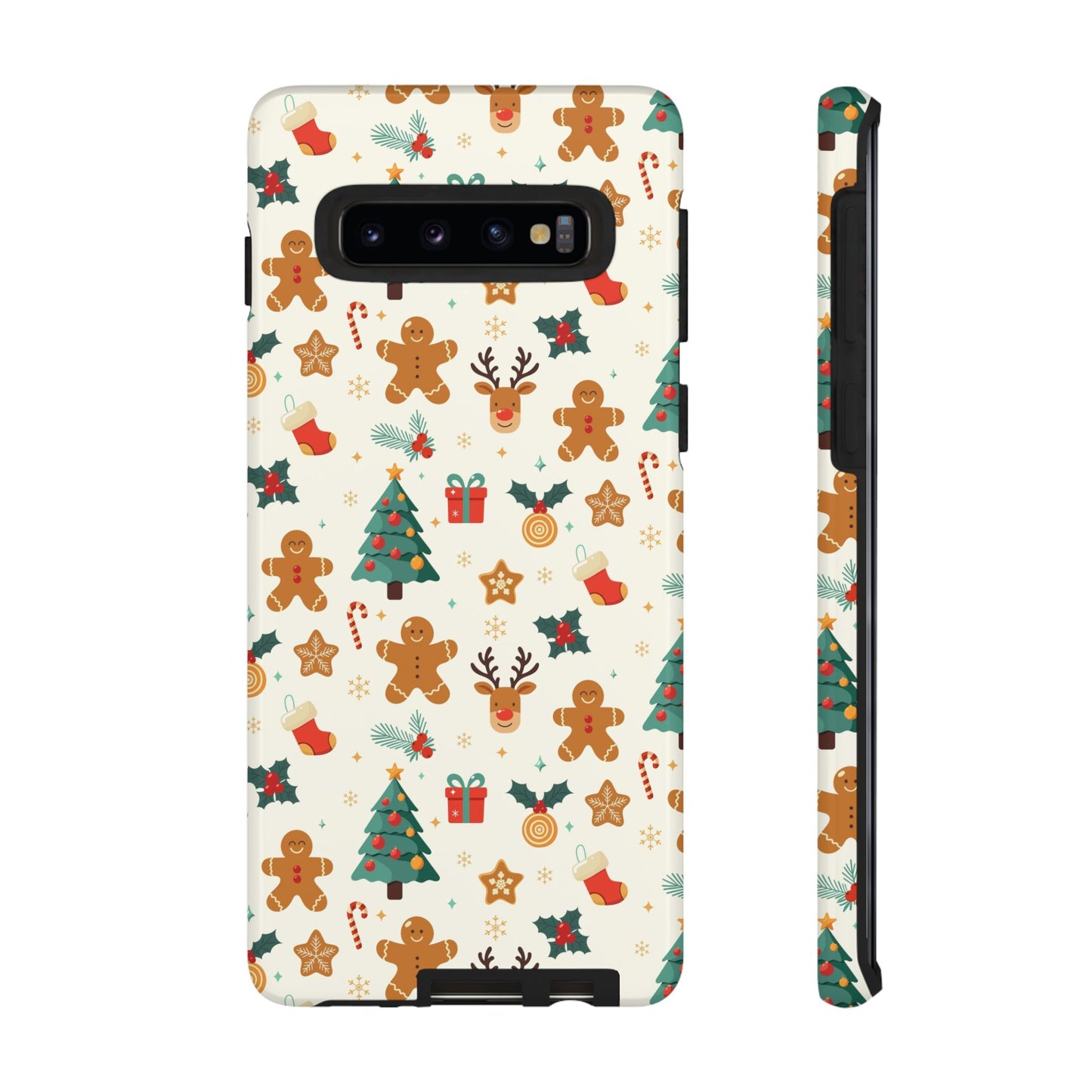 Gingerbread Holidays: Xmas-themed phone case for iPhone, Samsung and Google Pixel