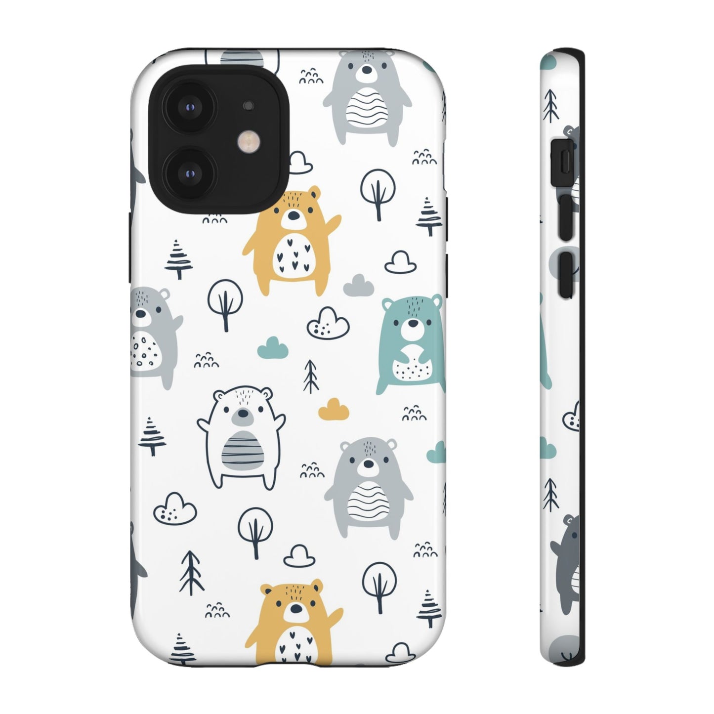 Bear Friends: Cute Phone Case for iPhone, Samsung Galaxy and Google Pixel devices