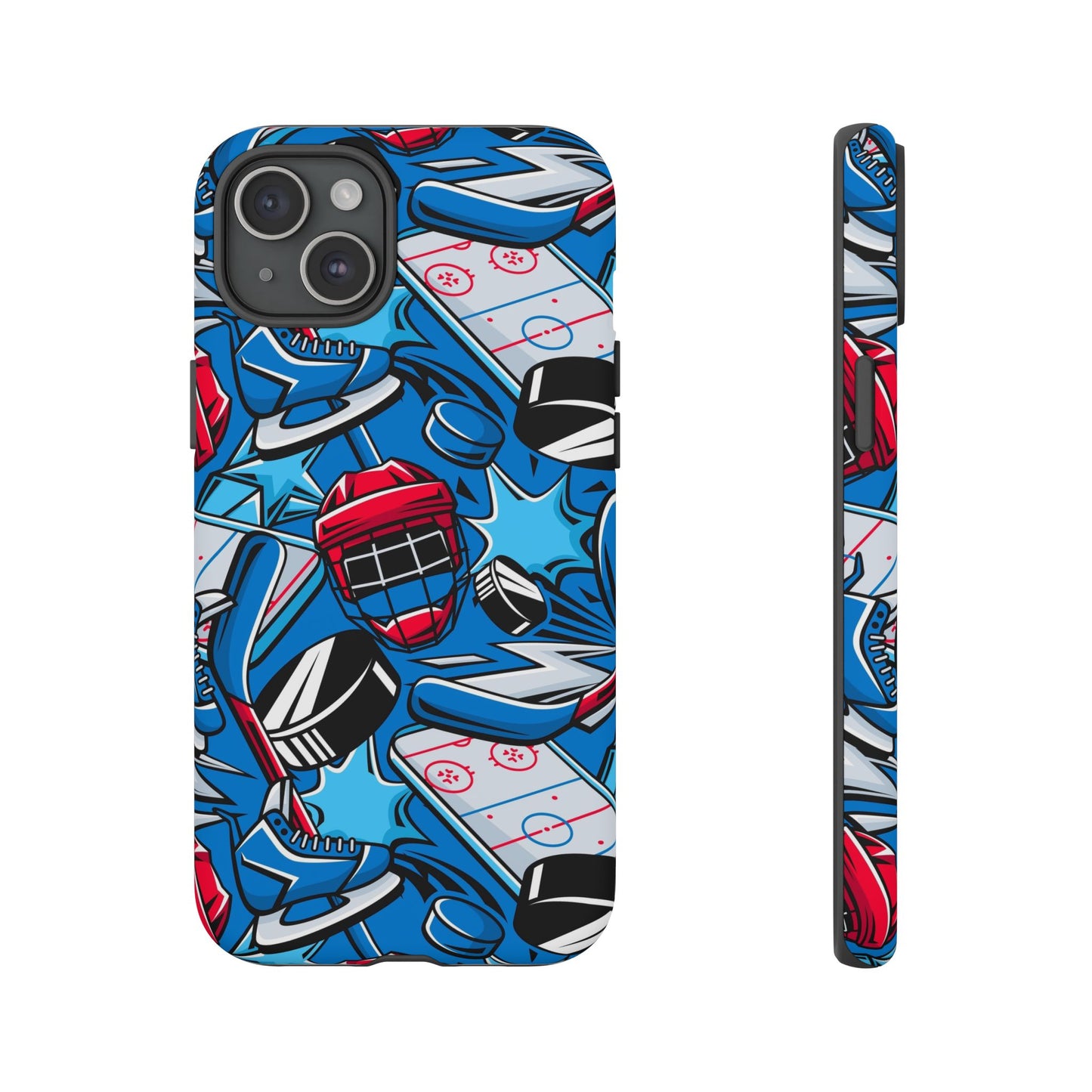 Ice Hockey PowerPlay: Sports-Inspired Phone Case for iPhone, Samsung Galaxy and Google Pixel devices