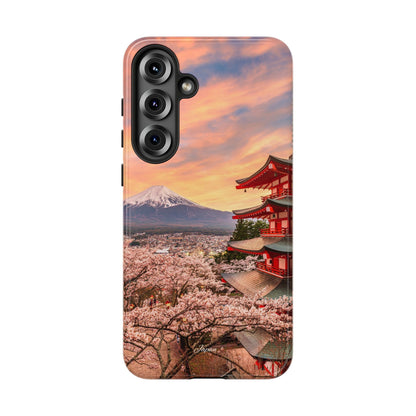 Cherry Blossoms Mt. Fuji phone case for iPhone, Galaxy and Pixel devices