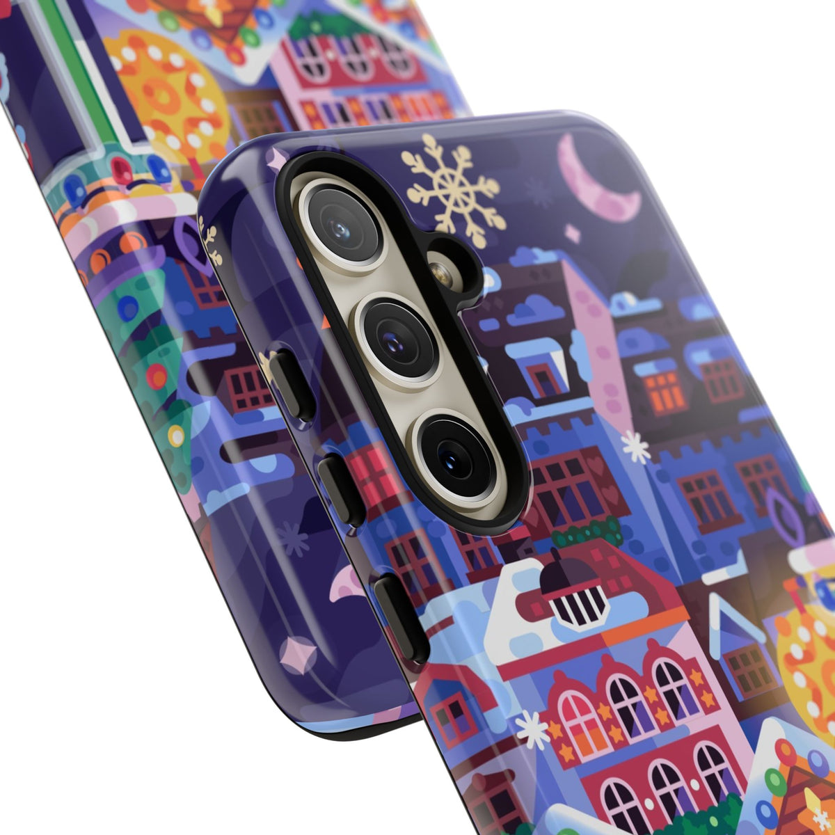 Christmas Fair in Old Town: Holiday-Themed case for iPhone, Samsung Galaxy and Google Pixel