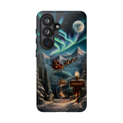 Santa Claus North Pole Adventure: Christmas Themed Phone Case for iPhone, Samsung Galaxy and Google Pixel devices