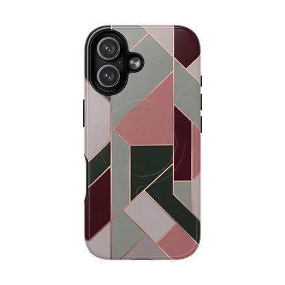 Geometric Luxe MagSafe Phone Case for iPhone