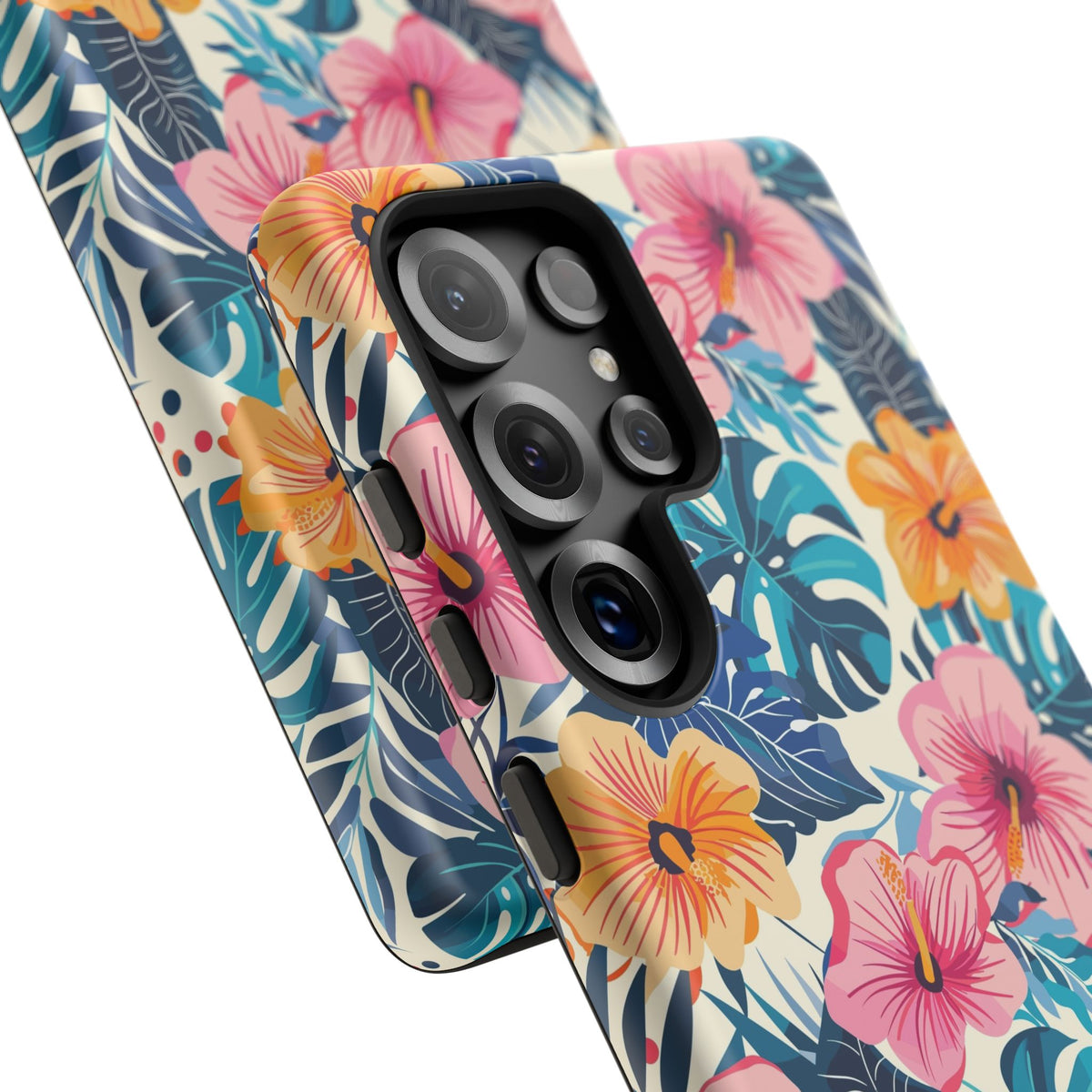 Hibiscus Bloom: Cute Floral Phone Case for iPhone, Samsung and Google Pixel