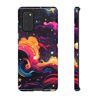 Celestial: Vibrant phone case for iPhone, Samsung Galaxy and Google Pixel devices