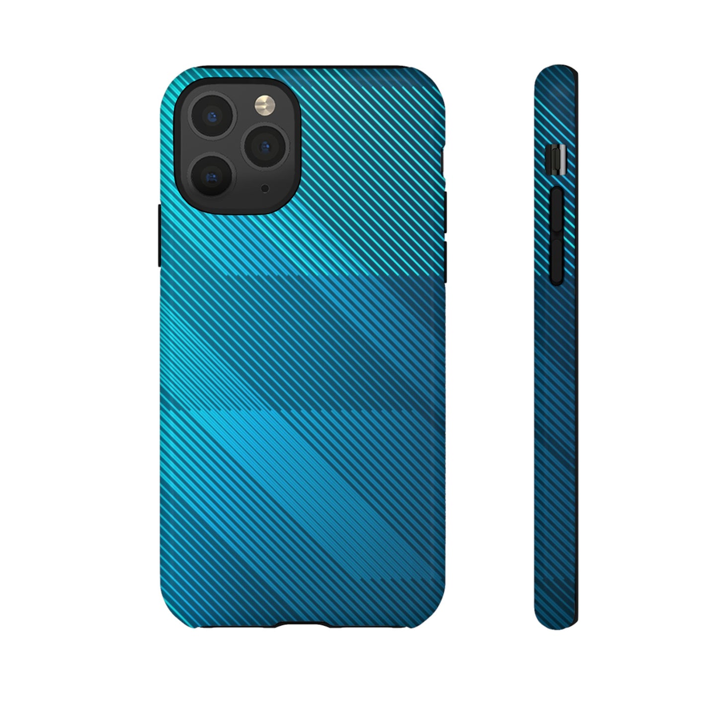 Blue Elegance: Tough Case for iPhone, Samsung Galaxy and Google Pixel devices