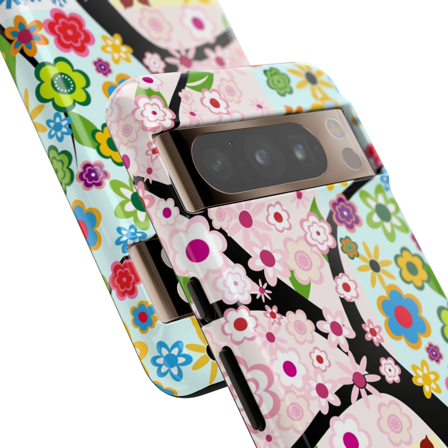 Four Seasons: Fall, Winter, Spring and Summer inspired phone case for iPhone, Samsung Galaxy and Google Pixel devices