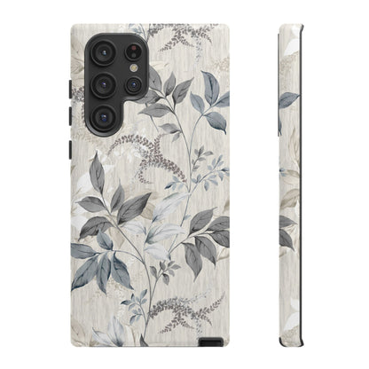 Luxury Leaves: Artistic case for iPhone, Samsung Galaxy and Google Pixel