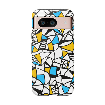 Abstract Graffiti: Tough Cases for iPhone, Galaxy and Pixel devices