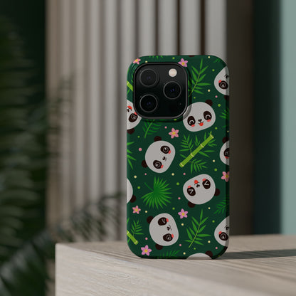 Cute Panda: Phone case for Apple iPhone (MagSafe compatible)