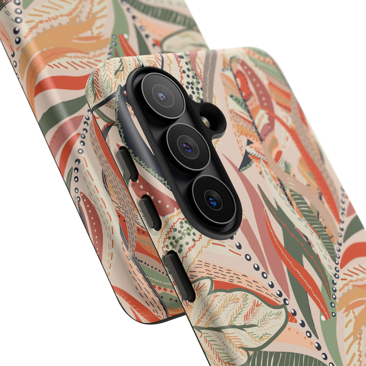 Terracotta Leaves Phone Case: Nature‑Inspired Art for iPhone, Samsung Galaxy and Google Pixel devices