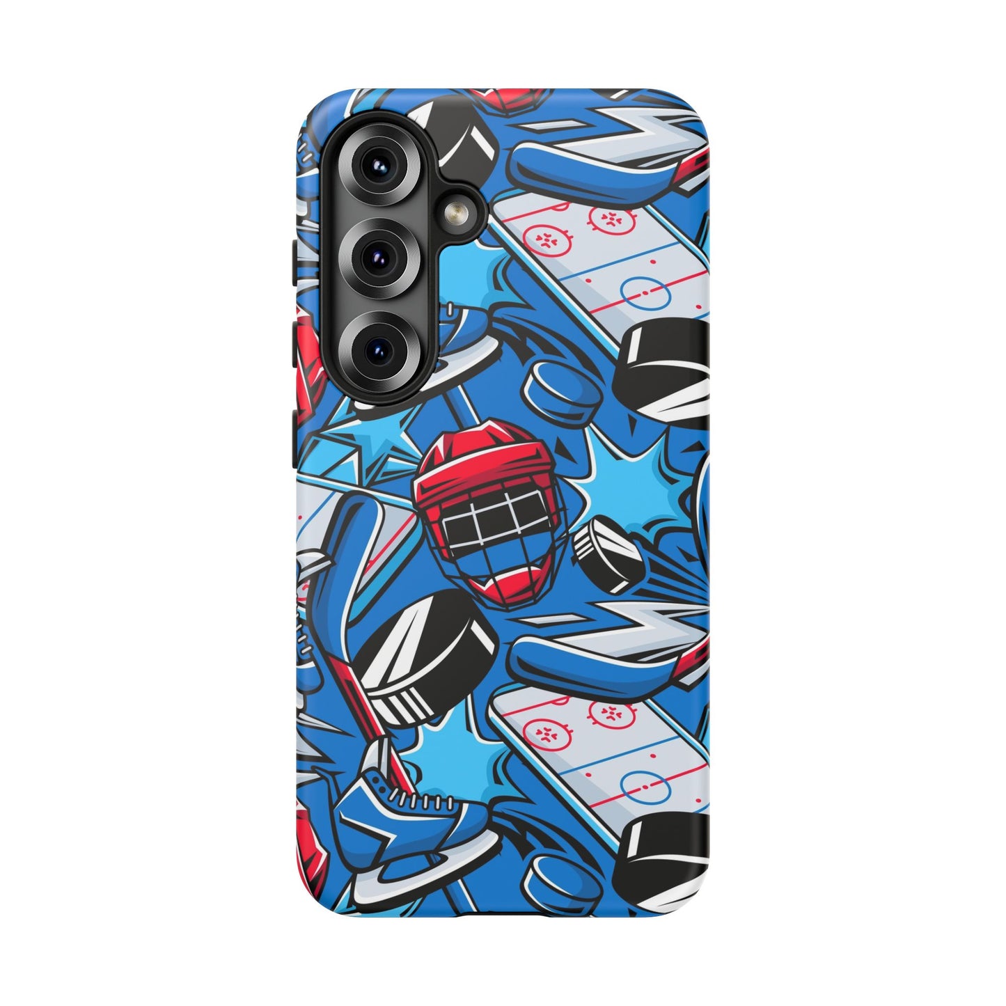 Ice Hockey PowerPlay: Sports-Inspired Phone Case for iPhone, Samsung Galaxy and Google Pixel devices