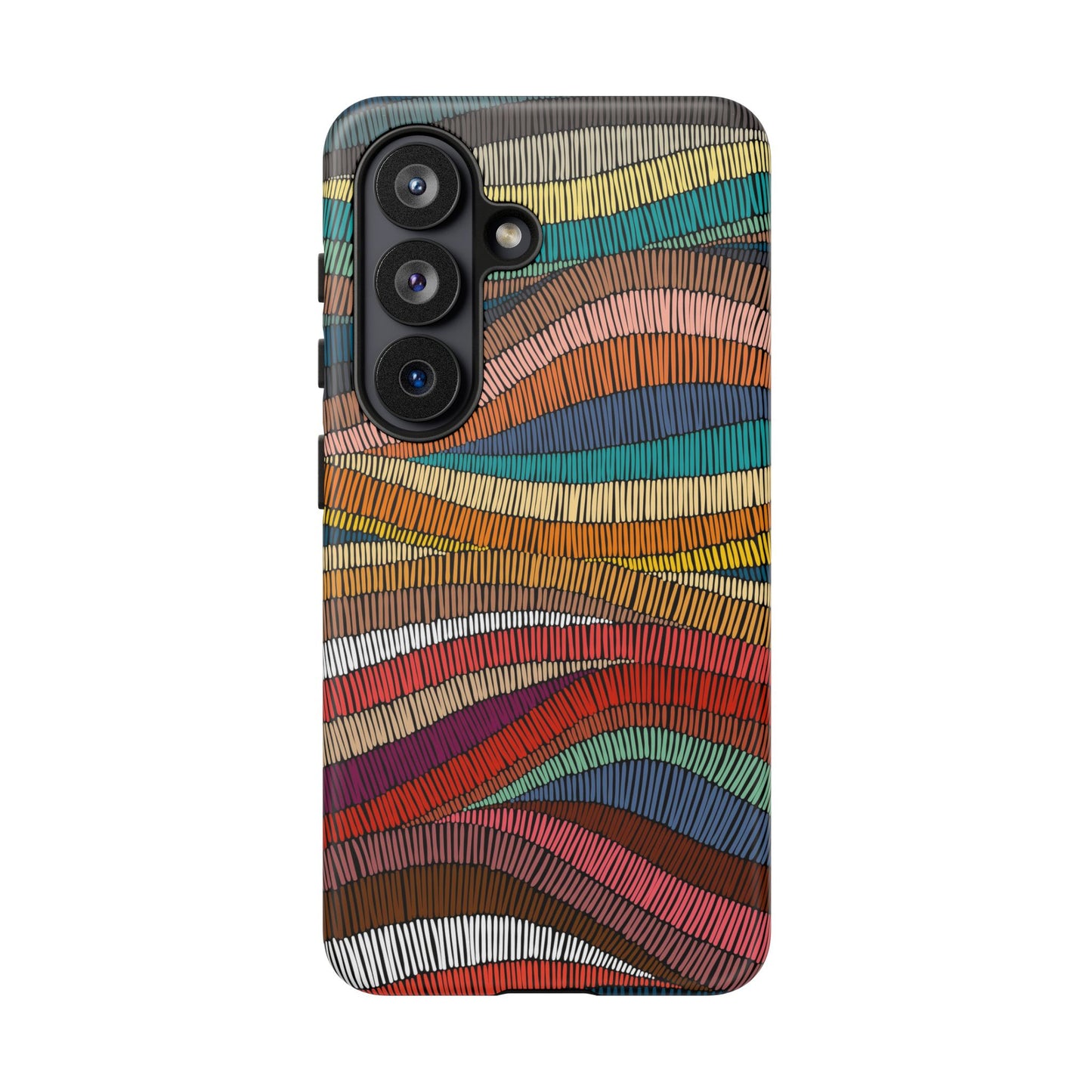 Threaded Harmony: Tapestry-inspired Phone Case for iPhone, Samsung Galaxy and Google Pixel devices