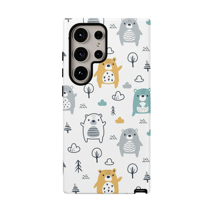 Bear Friends: Cute Phone Case for iPhone, Samsung Galaxy and Google Pixel devices