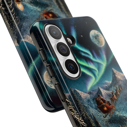 Santa Claus North Pole Adventure: Christmas Themed Phone Case for iPhone, Samsung Galaxy and Google Pixel devices