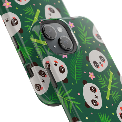 Cute Panda: Phone case for Apple iPhone (MagSafe compatible)