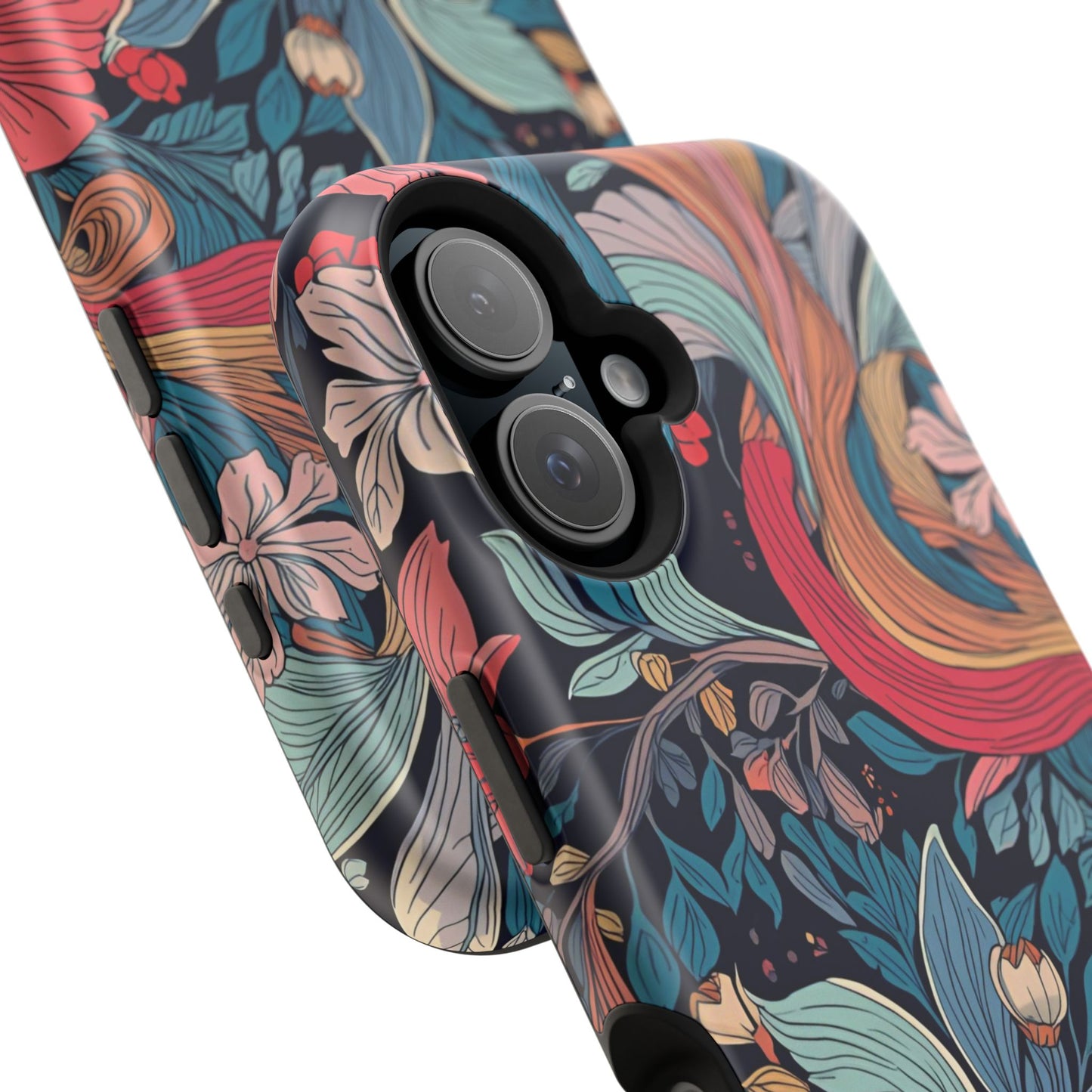 Floral Charm (MagSafe version): Fashion Phone Case for iPhone