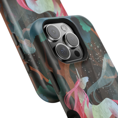 Fairy & Unicorn: Enchanted MagSafe Phone Case for iPhone