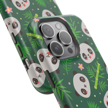 Cute Panda: Phone case for Apple iPhone (MagSafe compatible)