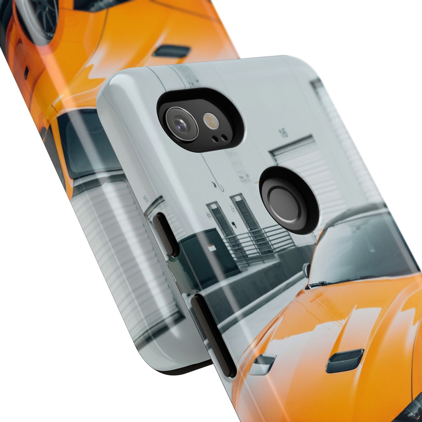 HUSTLE: Sports Car-Inspired Tough Case for iPhone, Samsung Galaxy and Google Pixel devices