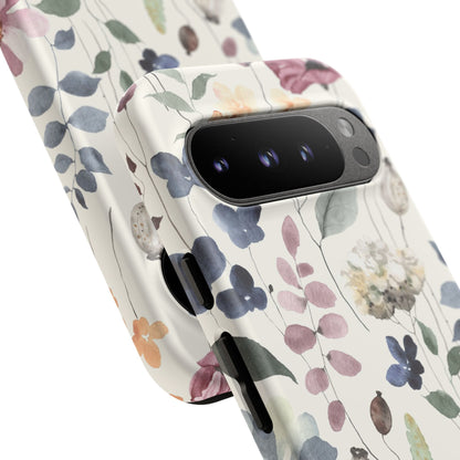 Floral Prints Phone Case for iPhone, Samsung Galaxy and Pixel devices