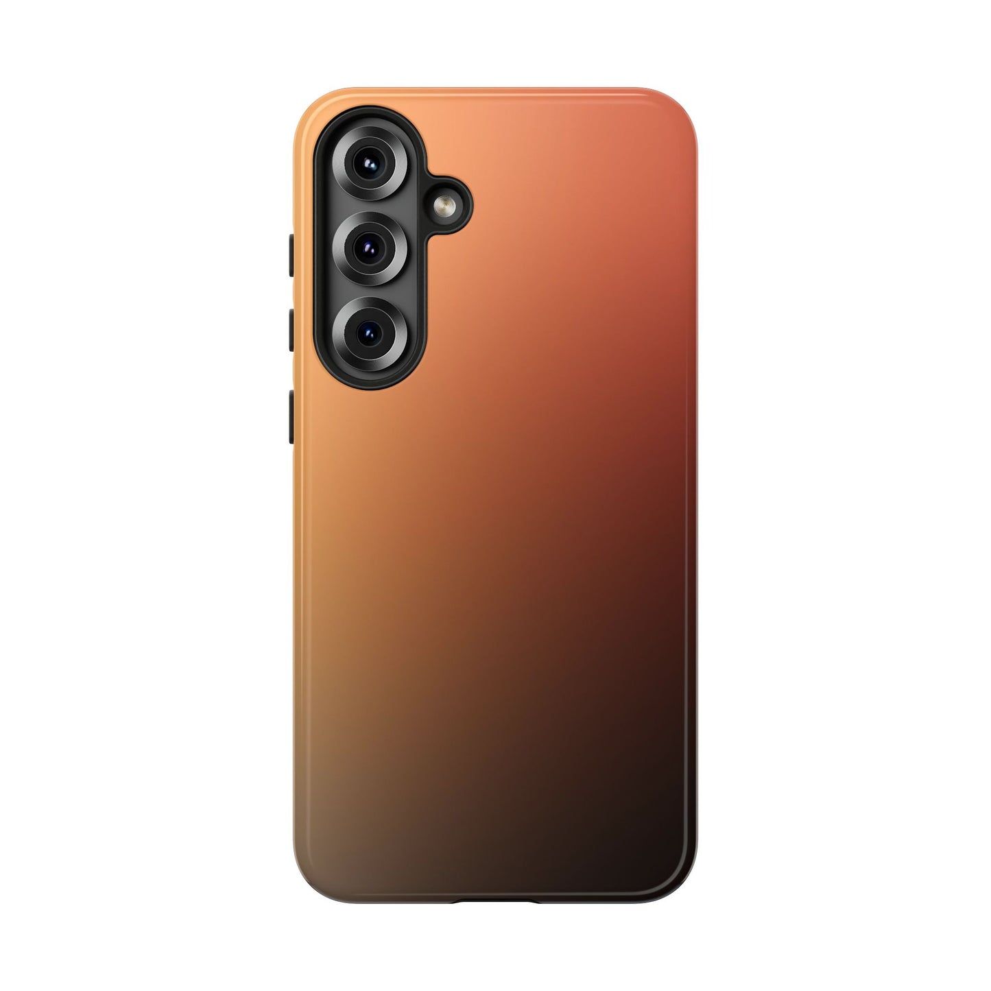 Midnight Peach: Luxury Phone Case for Samsung Galaxy Phones