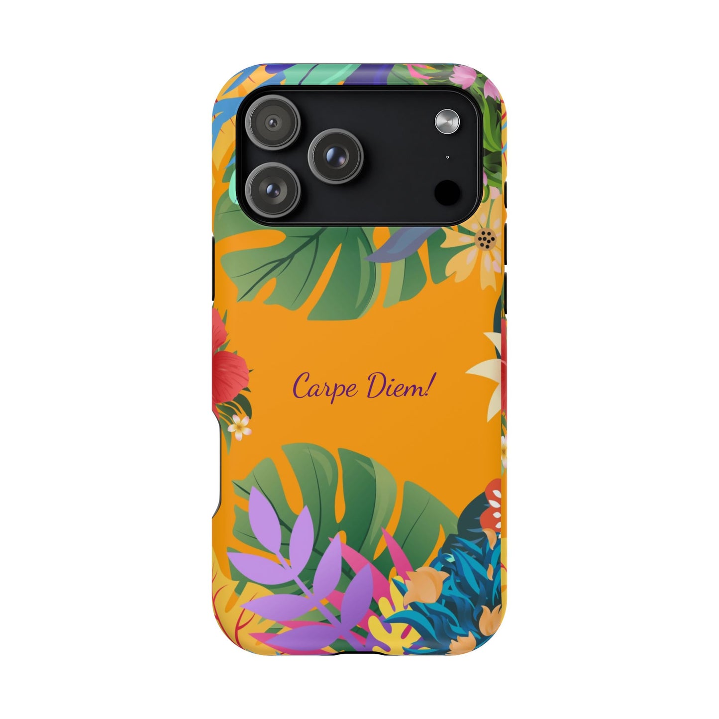 Carpe Diem: Colorful MagSafe Phone Case for iPhone