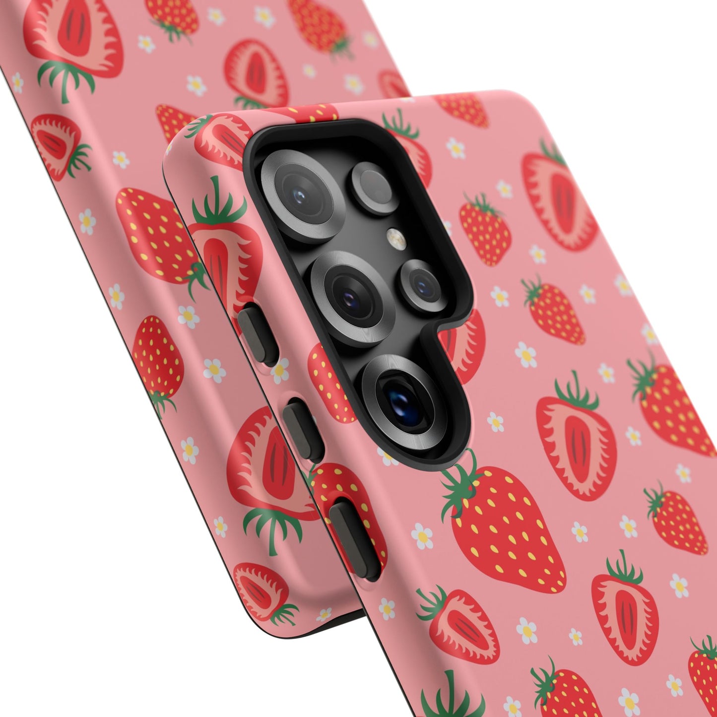 Berry Strawberry: Fruit-inspired phone case for iPhone, Samsung Galaxy and Google Pixel devices