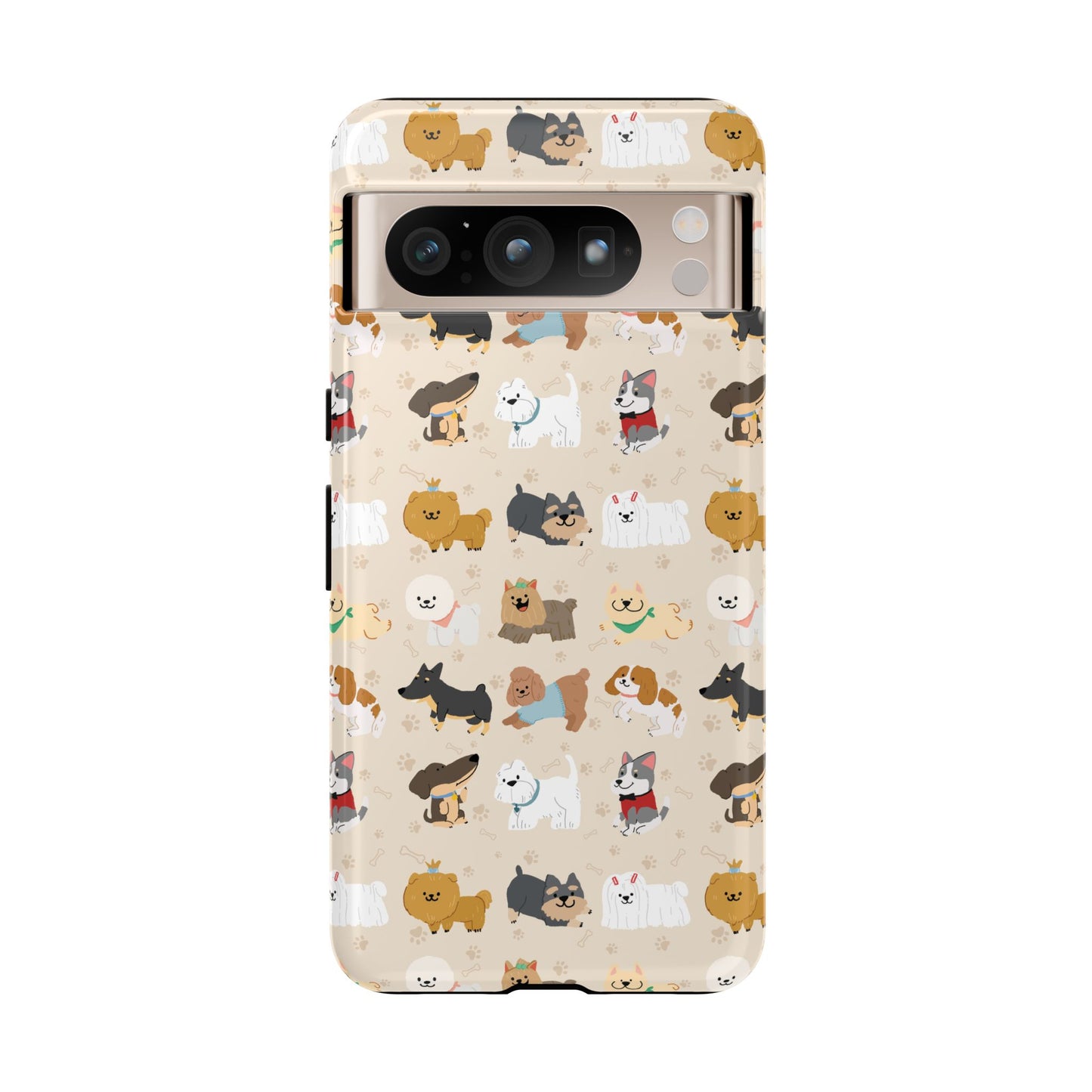 Cute Dogs: Tough Case for iPhone, Samsung Galaxy and Google Pixel devices