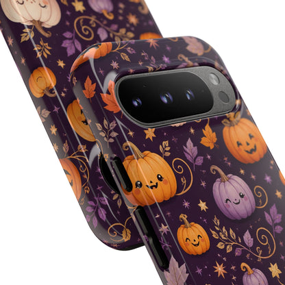 Pumpkin Patch Magic Case: Cute, Halloween Themed Phone Case for iPhone, Samsung Galaxy and Google Pixel devices.