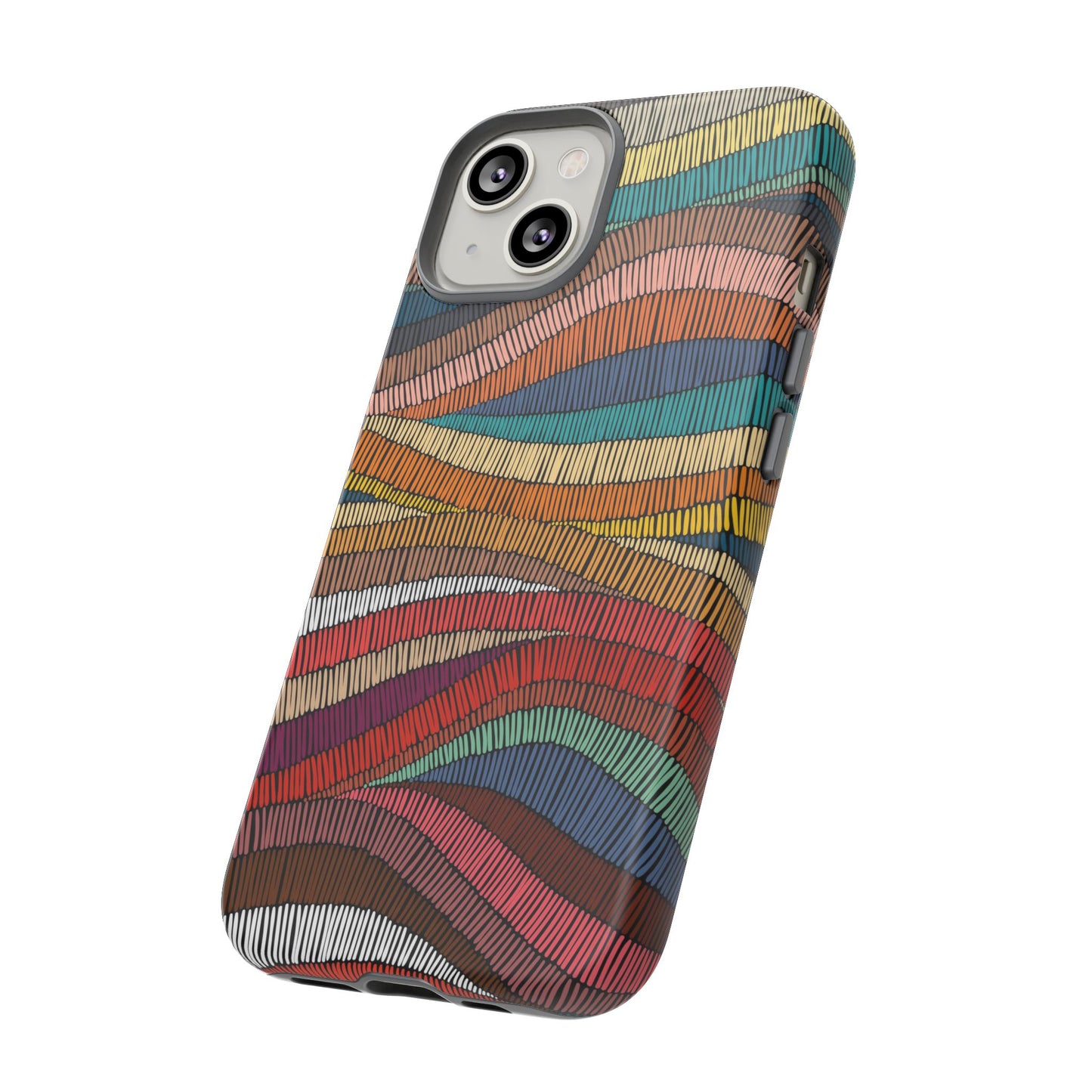 Threaded Harmony: Tapestry-inspired Phone Case for iPhone, Samsung Galaxy and Google Pixel devices