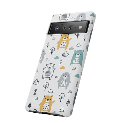 Bear Friends: Cute Phone Case for iPhone, Samsung Galaxy and Google Pixel devices