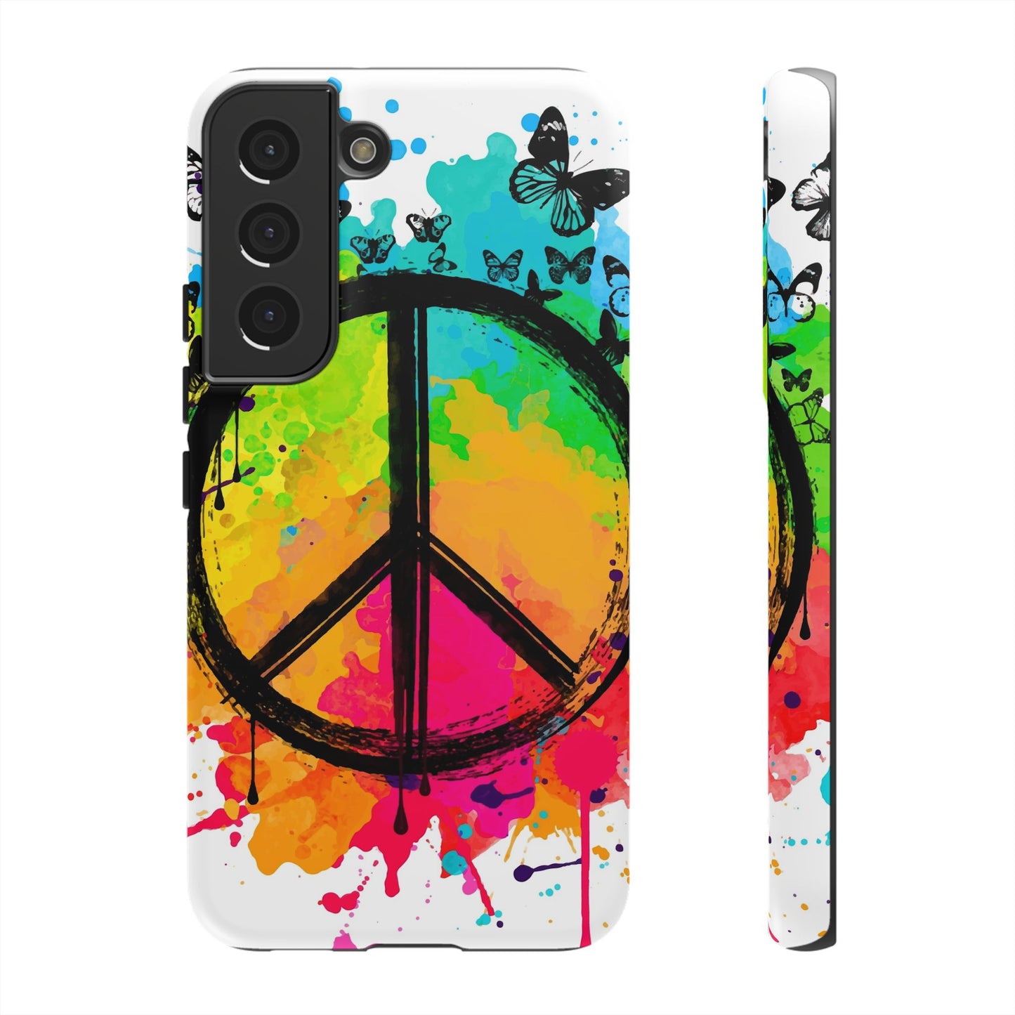 Peace Bloom: Inspiring Phone Case for iPhone and Samsung Galaxy
