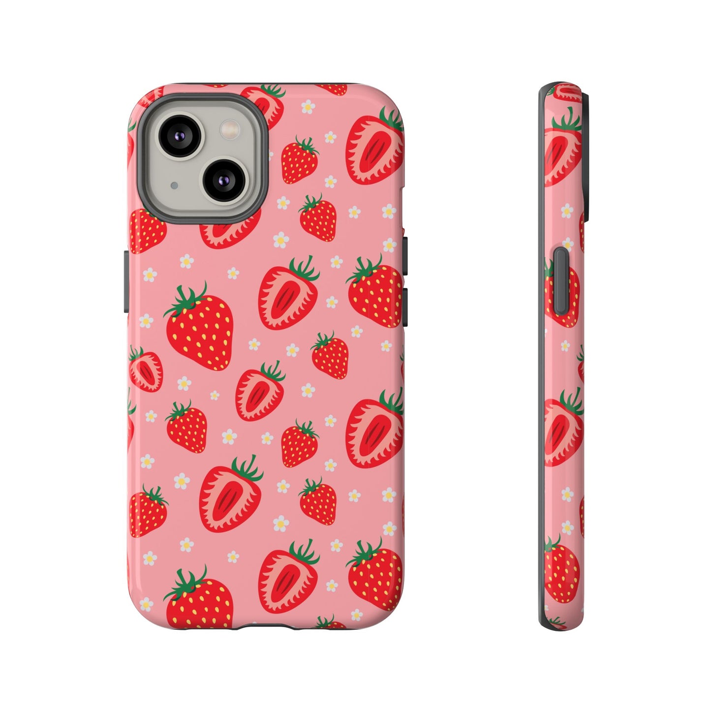 Berry Strawberry: Fruit-inspired phone case for iPhone, Samsung Galaxy and Google Pixel devices