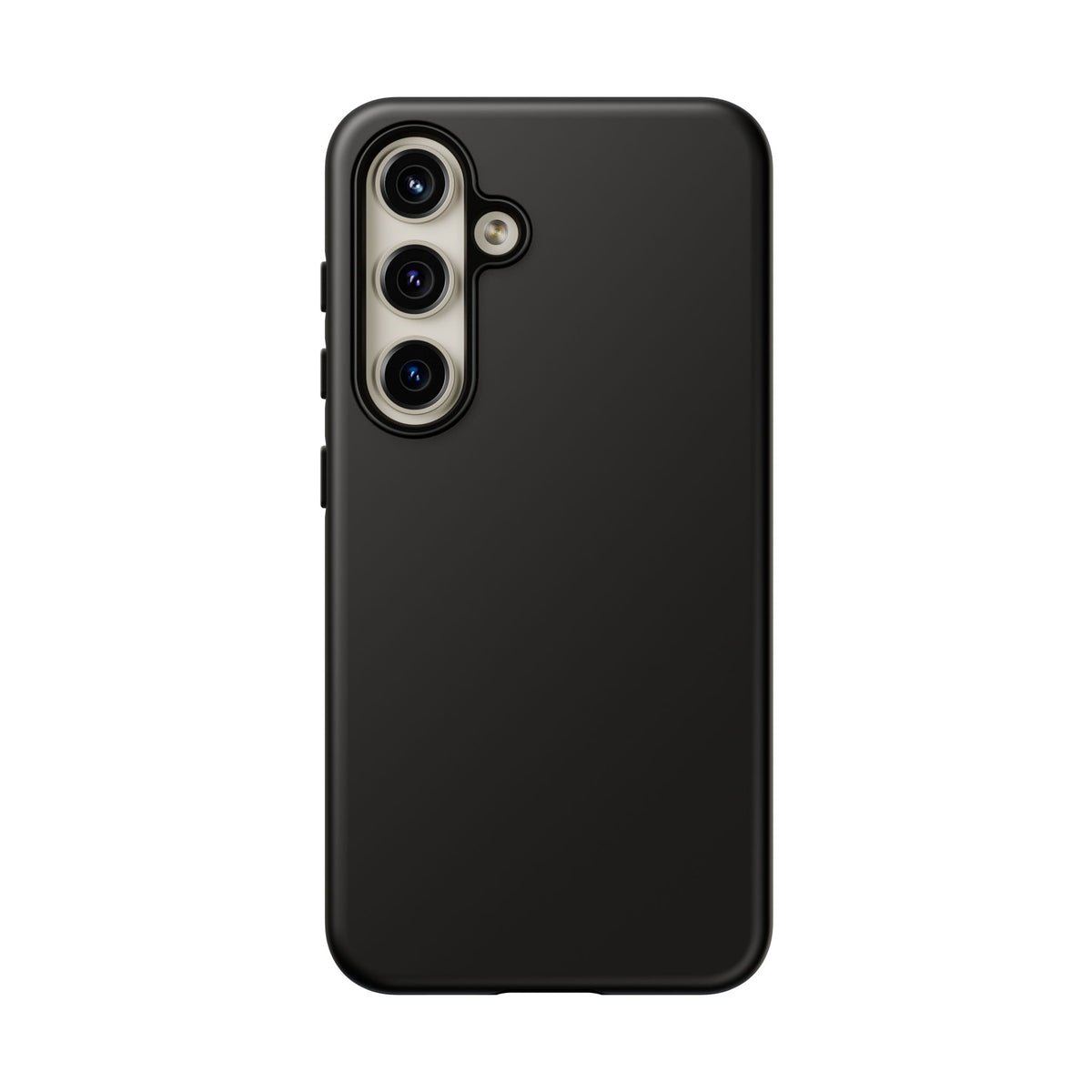 Space Black: Pure black phone case for iPhone, Samsung Galaxy and Google Pixel devices
