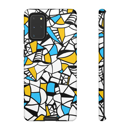 Abstract Graffiti: Tough Cases for iPhone, Galaxy and Pixel devices