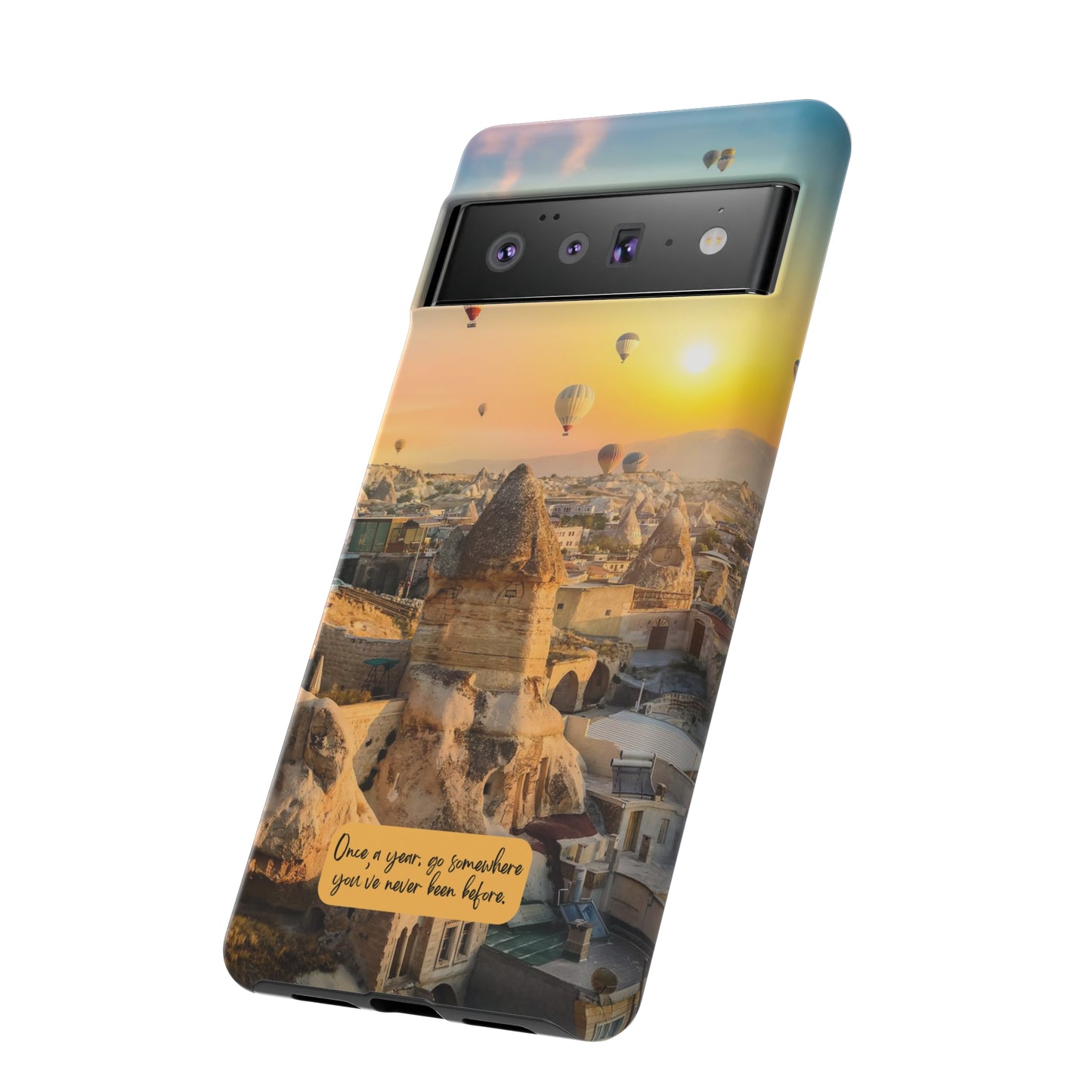 Cappadocia: Stunning travel-inspired phone case for iPhone, Samsung Galaxy and Pixel devices