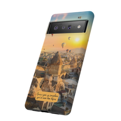 Cappadocia: Stunning travel-inspired phone case for iPhone, Samsung Galaxy and Pixel devices