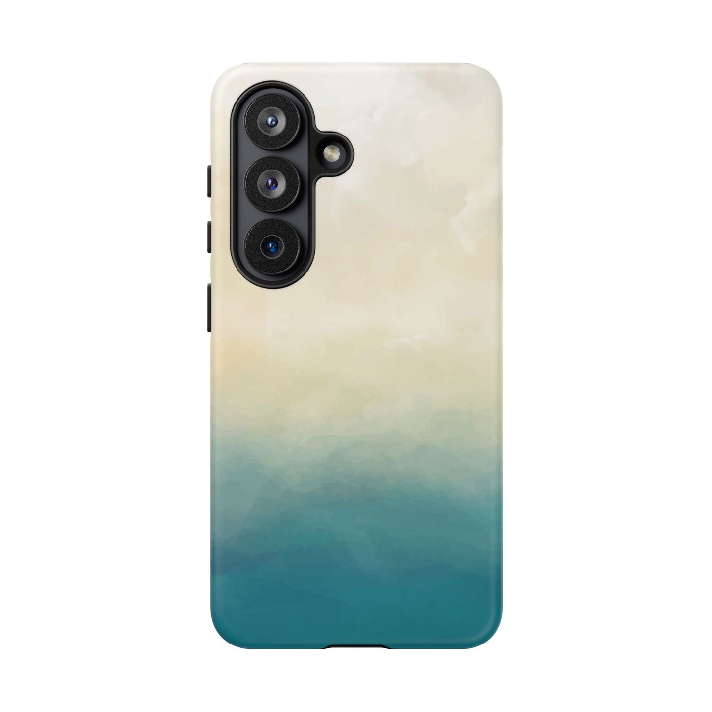 海と砂のグラデーションケース：iPhone、Galaxy、Google Pixelデバイス用ビーチ風スマホケース