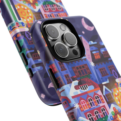Christmas Fair in Old Town: Holiday-Themed case for iPhone, Samsung Galaxy and Google Pixel