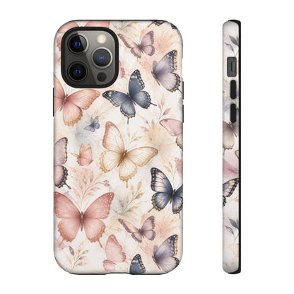 Butterfly Pastels Phone Case: Tough Case for iPhone and Samsung Galaxy devices