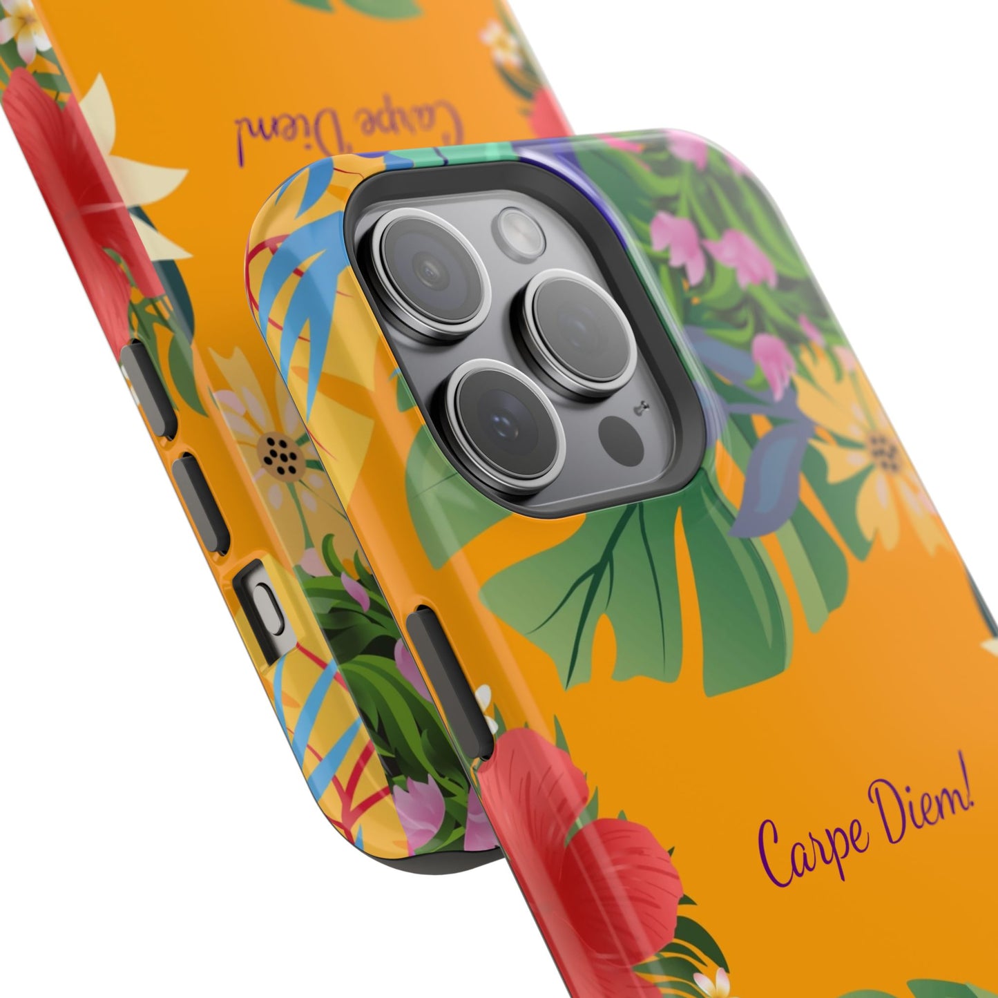Carpe Diem: Colorful MagSafe Phone Case for iPhone