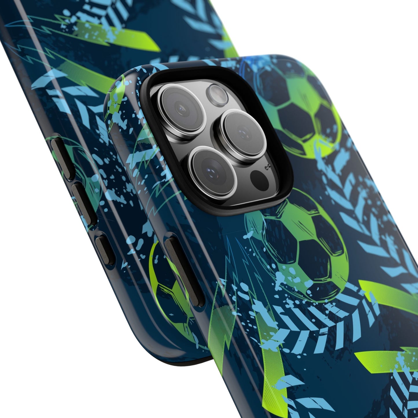 Football Grunge: Sporty Phone Case for iPhone, Samsung Galaxy and Google Pixel