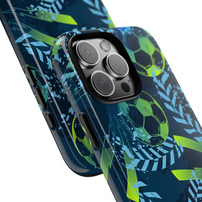 Football Grunge: Sporty Phone Case for iPhone, Samsung Galaxy and Google Pixel