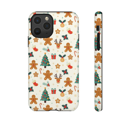 Gingerbread Holidays: Xmas-themed phone case for iPhone, Samsung and Google Pixel