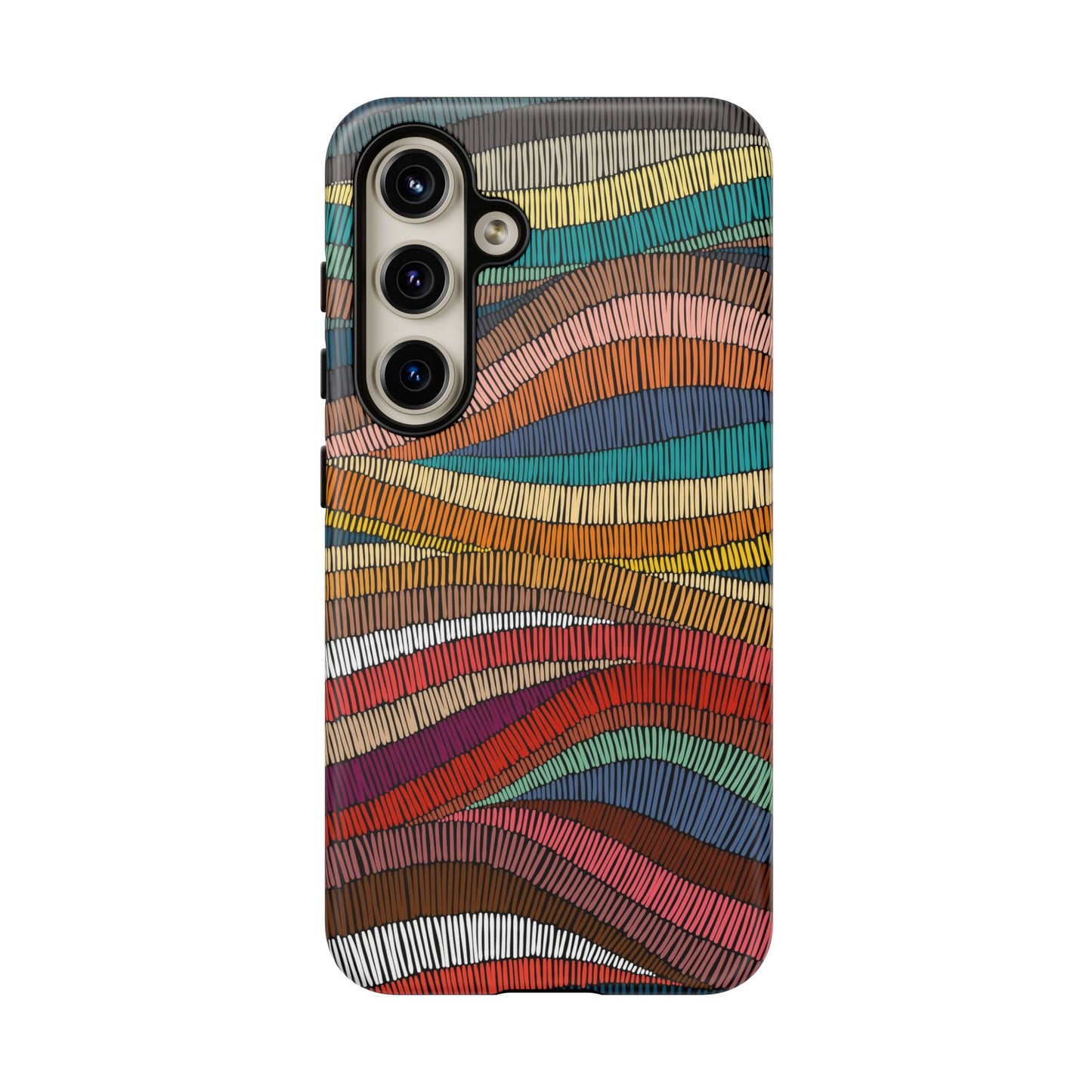 Threaded Harmony: Tapestry-inspired Phone Case for iPhone, Samsung Galaxy and Google Pixel devices