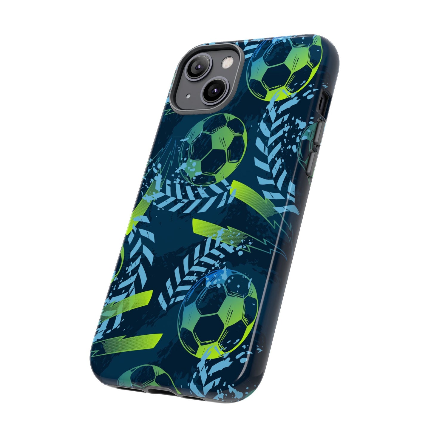 Football Grunge: Sporty Phone Case for iPhone, Samsung Galaxy and Google Pixel
