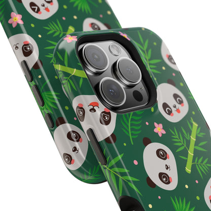Cute Panda: Phone case for Apple iPhone (MagSafe compatible)
