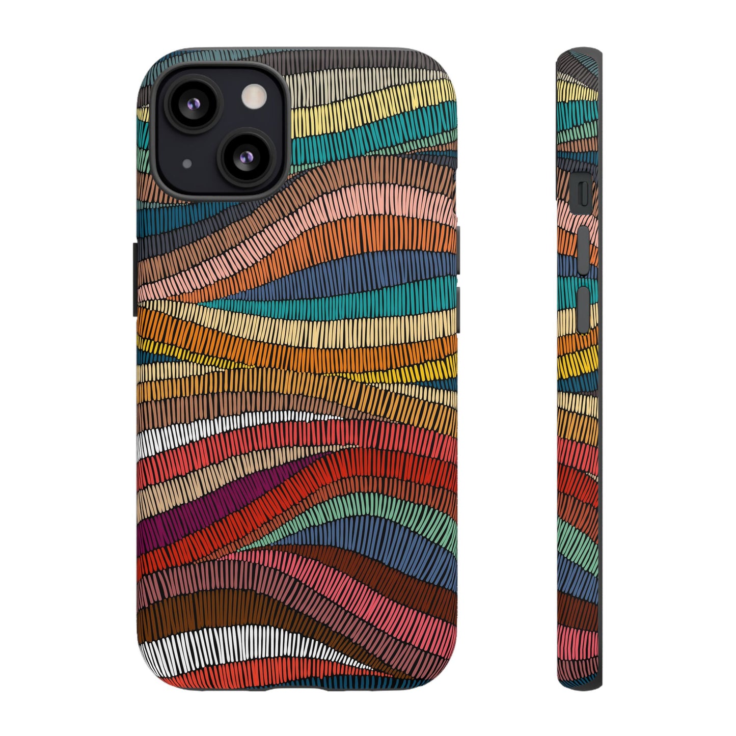 Threaded Harmony: Tapestry-inspired Phone Case for iPhone, Samsung Galaxy and Google Pixel devices